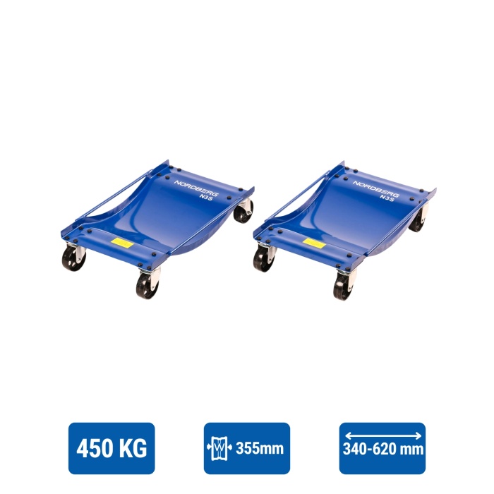 Wheel Dolly set of 2 pcs NORDBERG N3S - Image 1