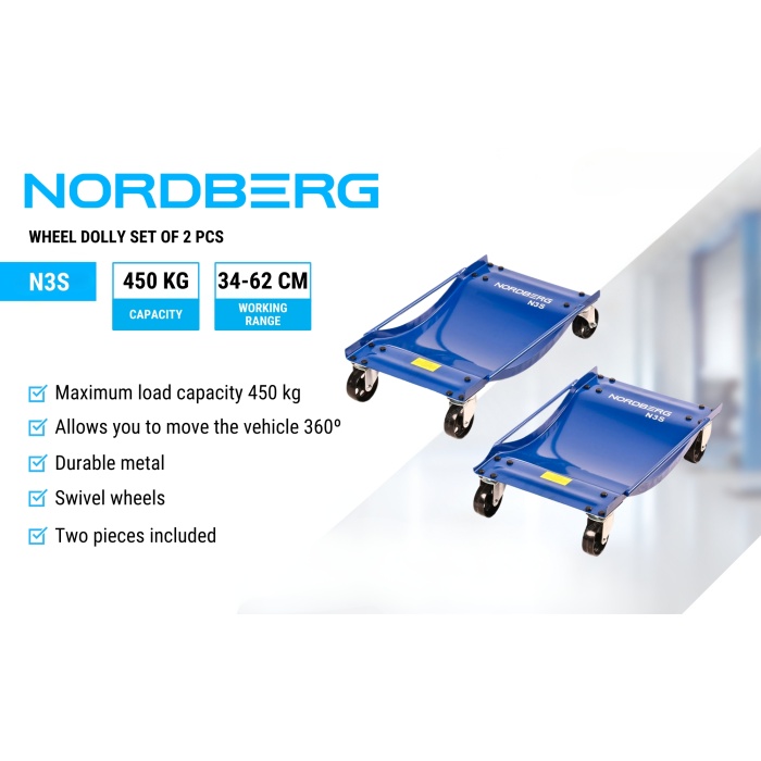 Wheel Dolly set of 2 pcs NORDBERG N3S - Image 4