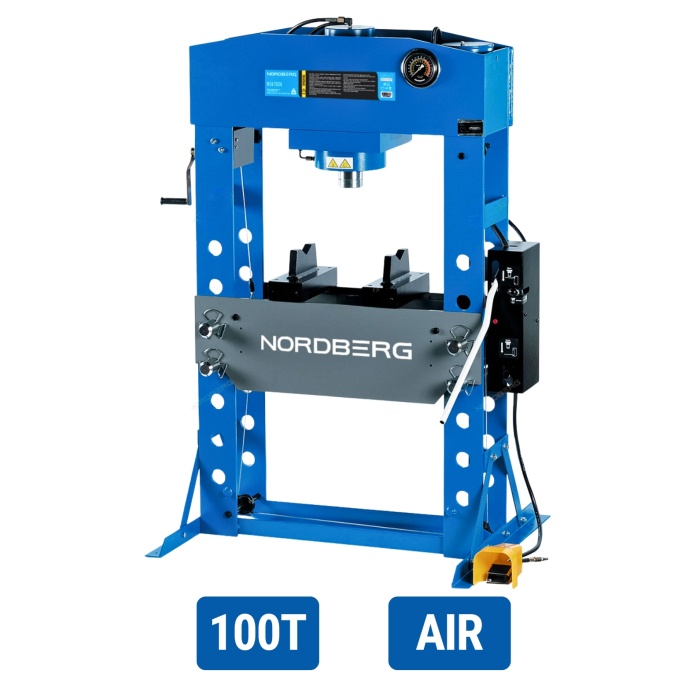 100 TON Press with pneumatic drive NORDBERG N36100A - Image 1
