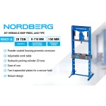 20T Hydraulic shop press NORDBERG N3621JL - Image 5