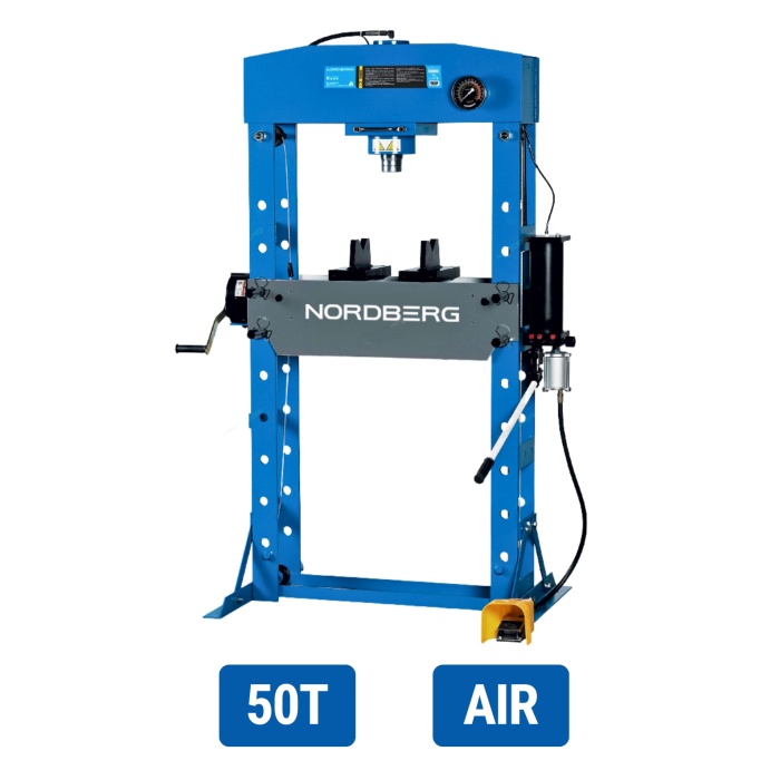 50 TON Press with pneumatic drive NORDBERG N3650A - Image 1