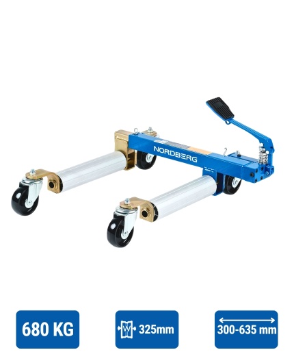 Hydraulic wheel dolly NORDBERG N3S2